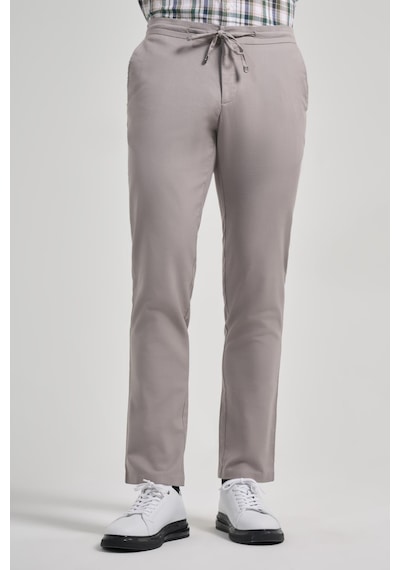 İmza Taş Rengi Pamuklu Yandan Cepli Casual Comfort Fit Jogger Pantolon 1003250110 Taş