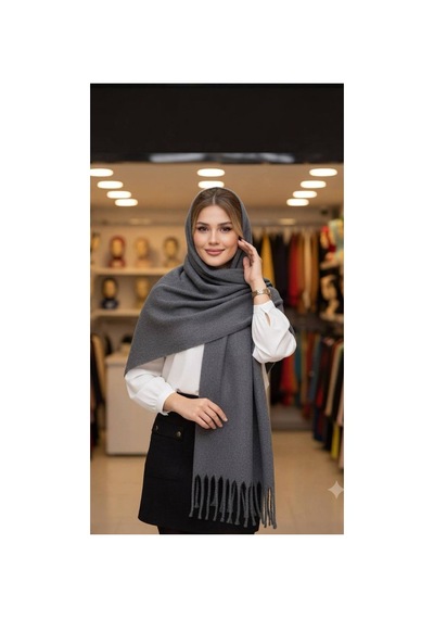 Aldaıyr Ormos Sıcak Tutan Soft Touch Erkek Kaşkol Atkı Antrasit