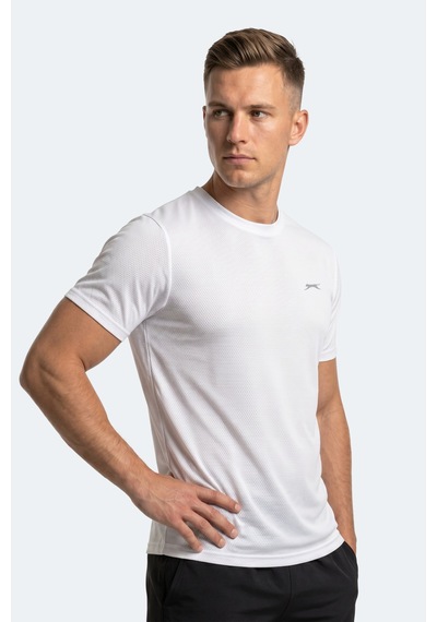 Slazenger Hardflex Erkek Beyaz Tişört