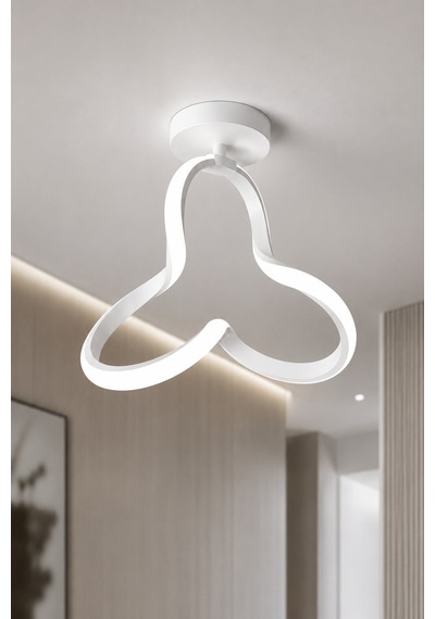 AvizeGO Cevina Led Plafonyer Avize Beyaz Işık