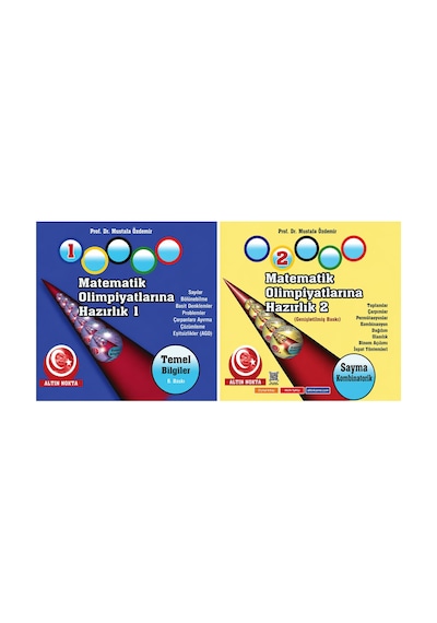 Altın Nokta Yayınları Matematik Olimpiyatlarına Hazırlık-1. Ve 2. Kitap 2 Kitap