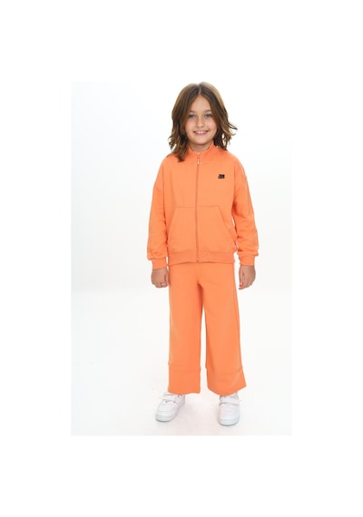 Toontoy Kids Toontoy Kız Çocuk Nakışlı Eşofman Takım Somon