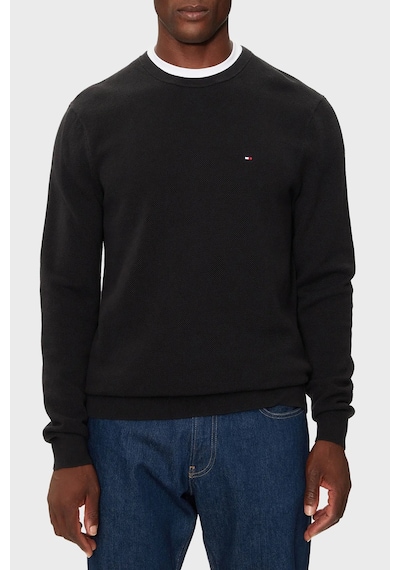 Tommy Hilfiger Erkek Kazak Mw0mw36347 Bds Siyah Siyah