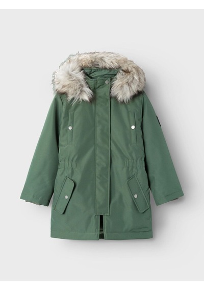 Name It Nkfmilla Unisex Çocuk Mont Yeşil