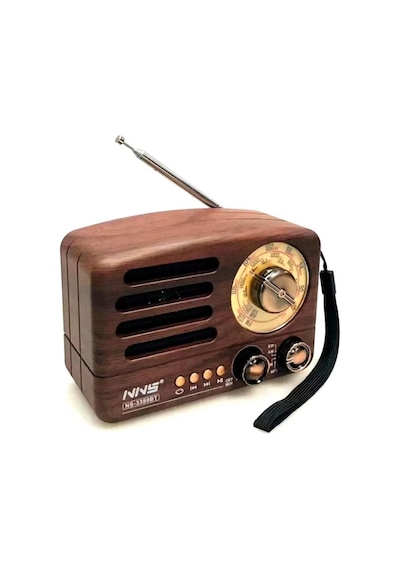 Nostaljik Ahşap Tasarımlı Bluetooth Hoparlör Fm/am Radyo Destekli Şarjlı Ve Taşınabilir Retro Radyo Model-1 Nostaljik Ahşap Tasarımlı Bluetooth Hoparlör Fm/am Radyo Destekli Şarjlı Ve Taşınabilir Retro Radyo Model-1