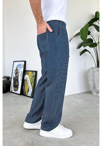 İndigo Chill Zone Baggy Pantolon İndigo