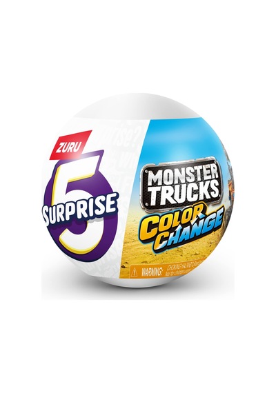 Mini Brands Monster Trucks Color Change S3 Sürpriz Paket Çok Renkli