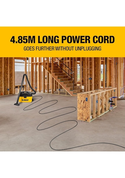 Dxv15t Islak Kuru Vakumlu Süpürge 15 Lt 1100 Watt Dewalt