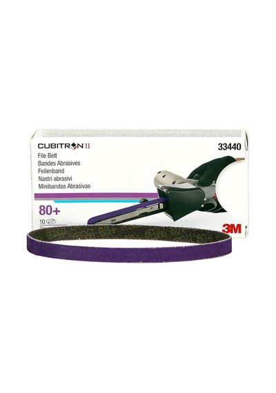 3M 33440 Cubitron Iı Bant Zımpara 80 Kum 10Mm X 330Mm
