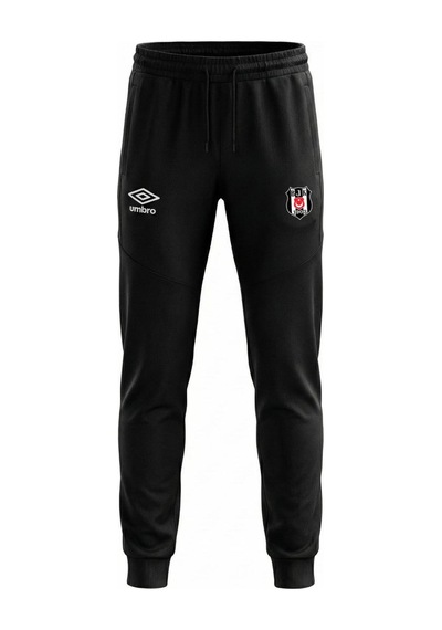 Beşiktaş Orijinal Tek Alt Siyah Eşofman Altı Siyah