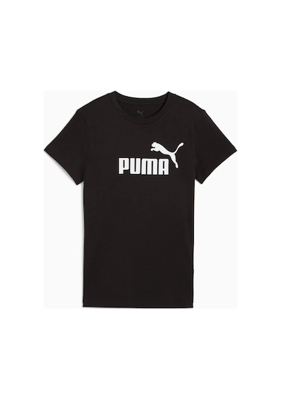 Puma Essentials No.1 Logo Kadın Spor Tişört Siyah