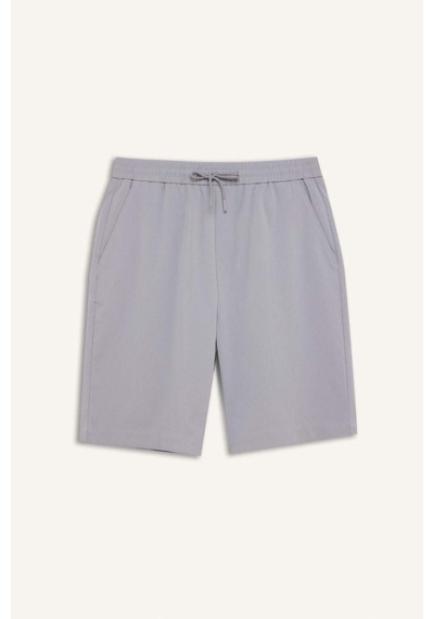 Defacto Regular Fit Beli Bağcıklı Dokulu Bermuda Şort D9451ax25spgr89 Gri Defacto Regular Fit Beli Bağcıklı Dokulu Bermuda Şort D9451ax25spgr89 Gri