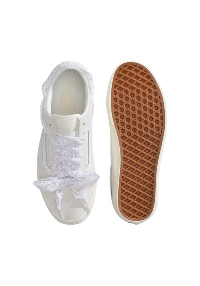 000d6wcj71-r Vans Old Skool Spor Ayakkabı Krem 000d6wcj71-r
