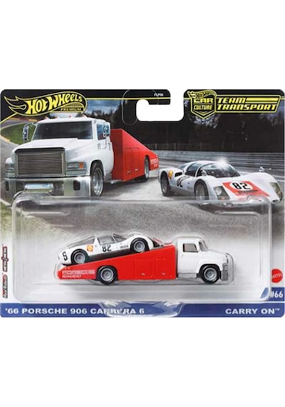 Hot Wheels Team Transport 2024 Mix 2-66 Porsche 906 Carrera 6 Hrv47