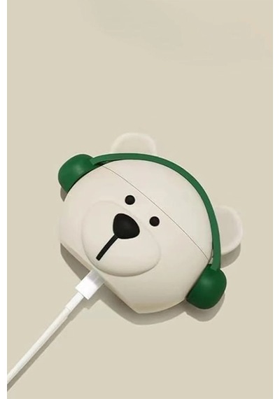 Uryport Apple Airpods Uyumlu 3 3.nesil Karakter Silikon - Desen 7 Çok Renkli