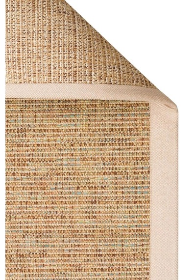 Eko Halı Ventura Vnt 2707 Multy Bordür Beige Sisal Görünümlü İç Ve Dış Mekan Uyumlu Hav Vermeyen Mod