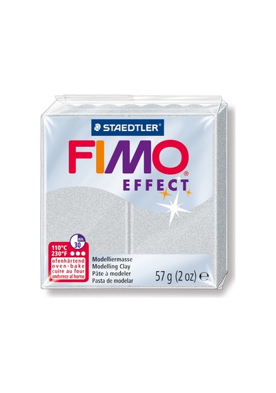 Staedtler 8020-817 Modelleme Kili Fımo Effect Sedefli Gümüş