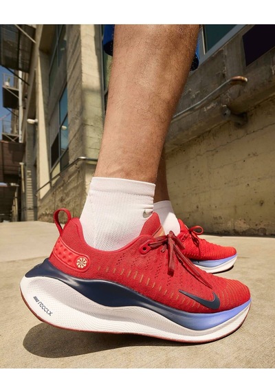 Nike Infinityrn 4 Road Running Erkek Spor Ayakkabı Kırmızı