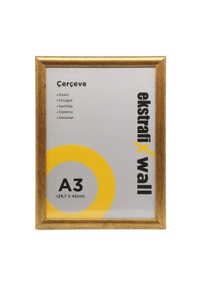 Ekstrafix Çerçeve A3 22 Li Altın Fix-ça010