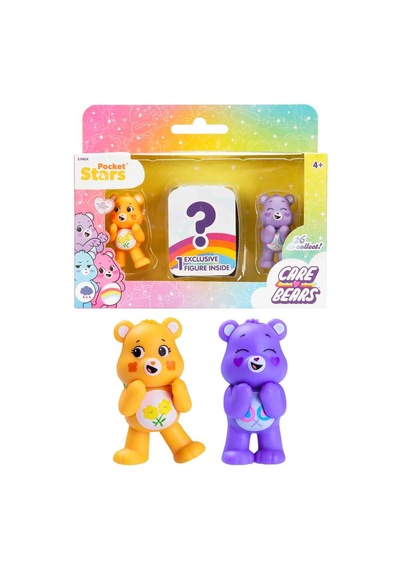 Care Bears 3 Lü Mini Figür Seti Friend Bear Ve Share Bear