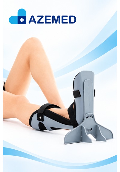Azemed Foot Guard Afo Lüks Ortopedik Ayak Ortezi L Beden
