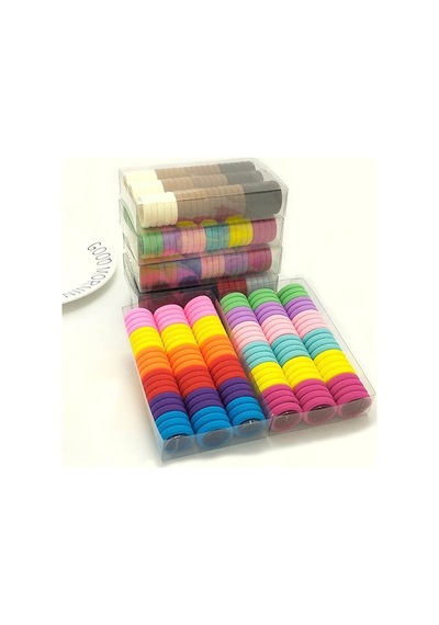 So-much Kadın 66'lı Renkli Saç Lastik Toka Seti-kutulu-pastel Mix-6 Pastel Renkli - 105663658 Pastel Renkli - 105663658 Pastel Renkli