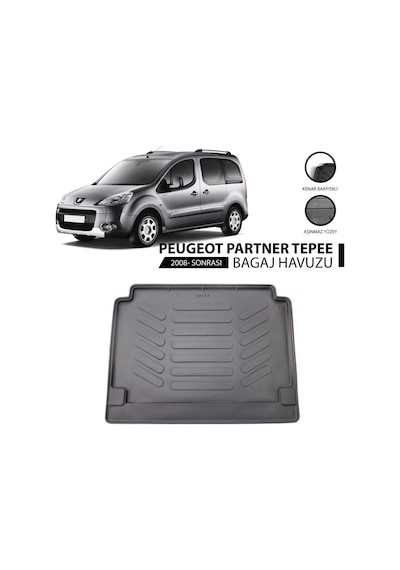 Peugeot Partner Tepee Bagaj Havuzu