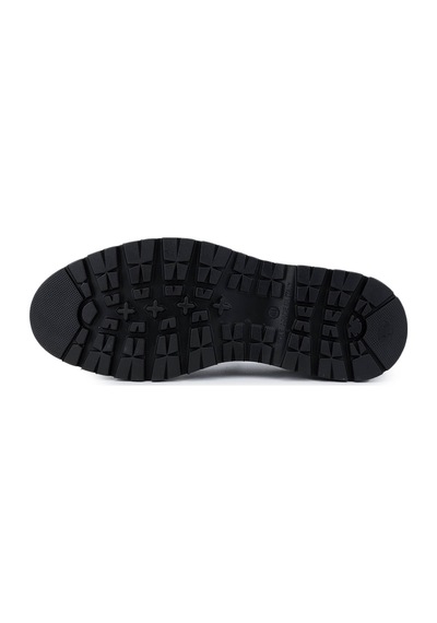 Tamer Tanca Erkek Hakiki Deri Siyah Loafer Ayakkabı 537 3493 Erk Ayk Sk24-25 Sıyah Siyah