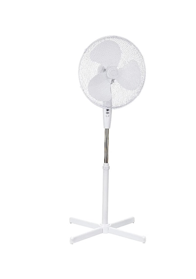 Opp Ayaklı 40 Cm Beyaz Vantilatör 45 Watt 90 Derece