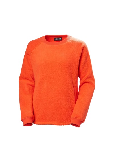 Helly Hansen W Escape Teddy Sweatshırt Kırmızı