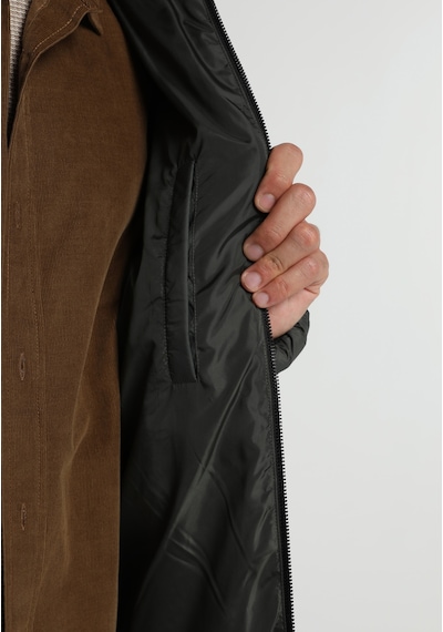 Colin's Colins Slim Fit Kapüşonlu Fermuarlı Astarlı Erkek Yeşil Mont Cl1082935 Q1.v1 Lkh Açık Haki