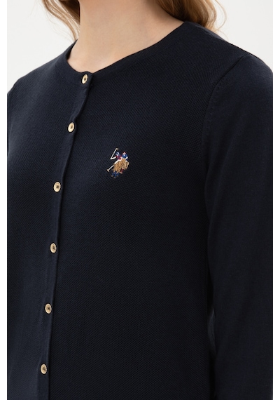 U.s. Polo Assn. Kadın Lacivert Hırka Triko 50307737-vr033 Lacivert