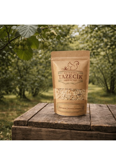 Ustagıda Tazecik Kıyılmış Pirinç Fındık 500 Gram 500 G