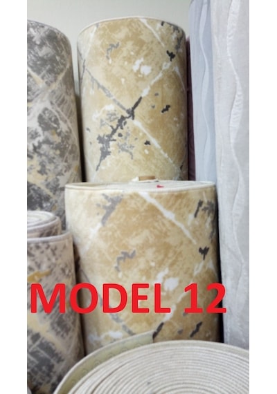 Plato Halı 2021 Yeni Modeller Kaymaz Jel Taban Kesme Yolluk (383375167)