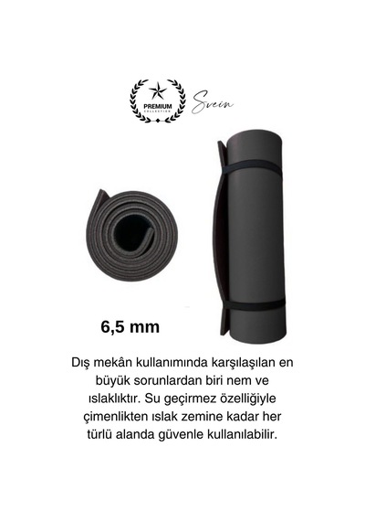 Taşıma Askılı 150 Cm Dayanıklı Kaymaz Su Geçirmez Kamp Dağcılık Matı Rahat Konforlu Taşınabilir Çok Renkli