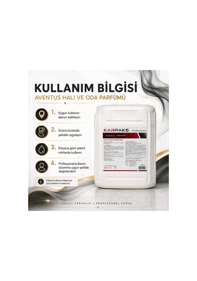 Aventus Halı Ve Oda Parfümü 20 L Profesyonel Büyük Boy Kalıcı Ferah Koku
