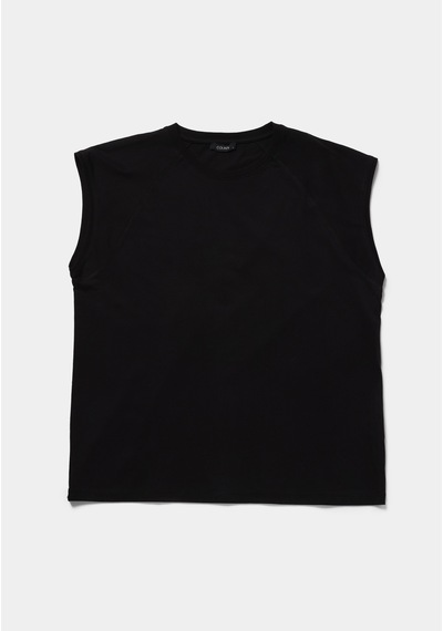 Colin's Colins Boxy Fit Erkek Siyah Atlet Cl1081312 Q1.v1 Blk
