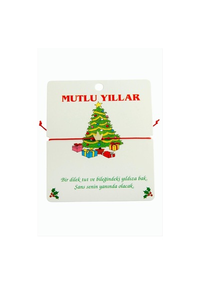 Taç Yılbaşı Bilekliği Çok Renkli