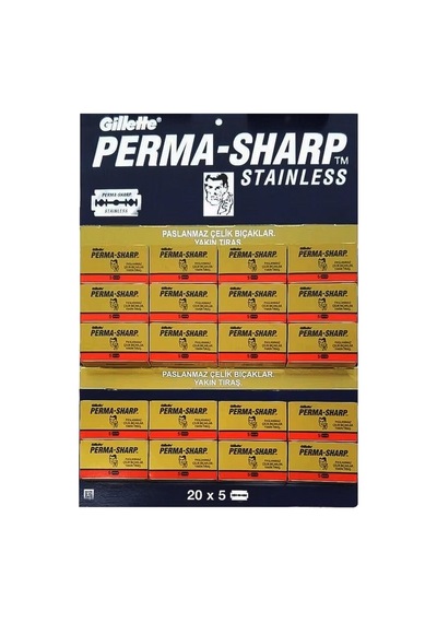 Perma-sharp Süper Jilet X 5 Adet 20 Adet Tam