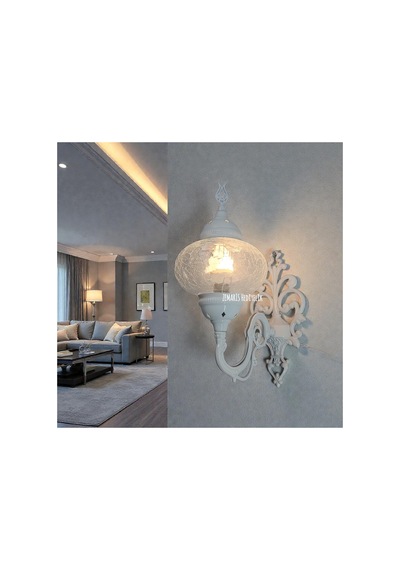 Beyaz Renk Aplik Gri - 821590560 Gri