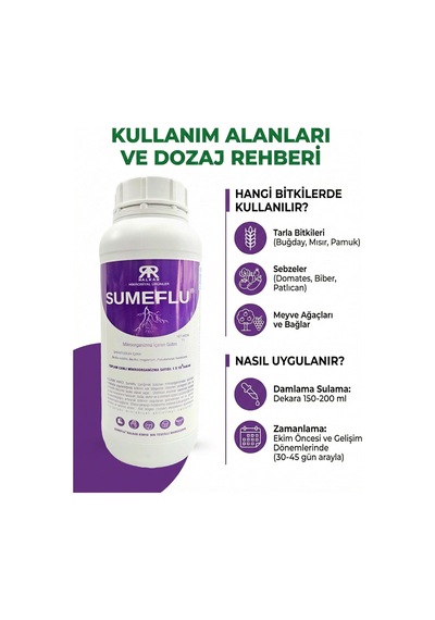 Mikrobiyal Ürünler Mikroorganizma İçeren Gübre 1 Lt