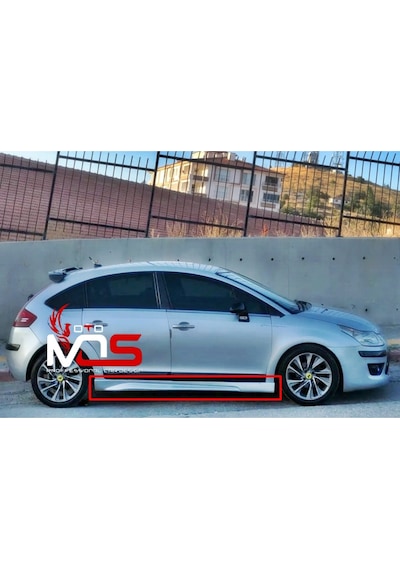 Citroen C4 Gtx Marşpiyel Takım Fiberglass Boyasız