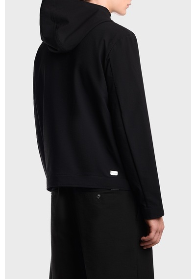 Emporio Armani Kaz Tüyü Dolgulu Kapüşonlu Ceket Erkek Ceket Em006752 Af28011 Uc001 Siyah