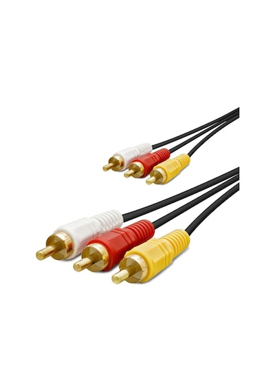 Büro Ev Ofis Ses Sistemi İçin 10mt Siyah 3rca Golden Kablo