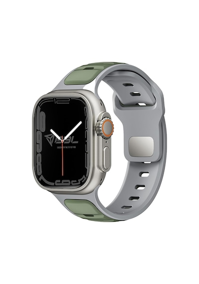 Apple Watch Series Se/11/10/9/8/7/6/5/4/3 İle Uyumlu Silikon Kordon 46mm/45mm/44mm, Series 10 42mm/41mm/40mm/38mm Çok Renkli