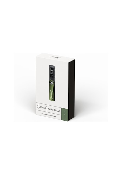 Ledger Nano S Plus Neptün Mavisi Kripto Donanım Cüzdanı Bakır Ye
