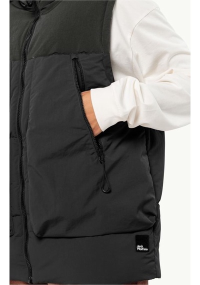 Jack Wolfskin 1207621 4610 Dellbrueck Vest Chestnut Erkek Outdoor Yelek 001