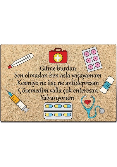 Pvc Antidepresan Iç Ve Dış Kapıönü Paspası