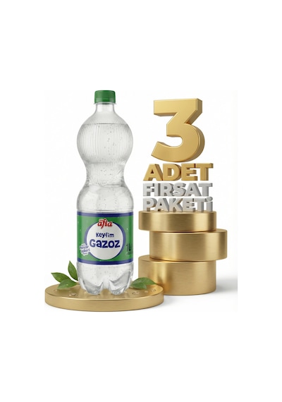 Afia Keyfim Gazoz 3x1 Lt
