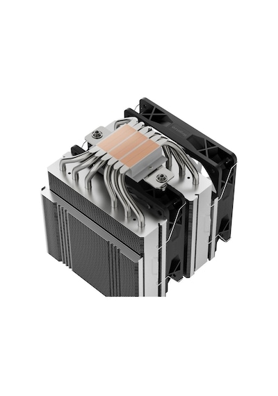 Bubalus Intel Amd Cpu Kule Fan - Siyah 2x120mm Kule Tipi İşlemci Soğutucu B-t62